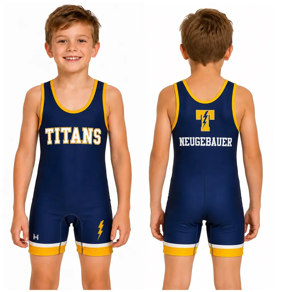 Wrestling Singlet (with name on back)